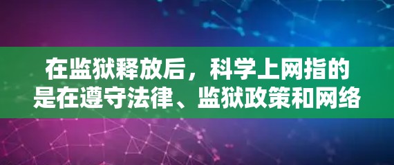 在监狱释放后，科学上网指的是在遵守法律、监狱政策和网络安全原则的前提下，利用互联网进行学习和工作。以下是对这一问题的详细分析和解决方案