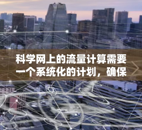 科学网上的流量计算需要一个系统化的计划，确保数据的准确性和高效处理。以下是详细的步骤指南