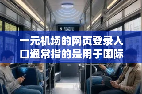 一元机场的网页登录入口通常指的是用于国际航班预订的登录页面。这些页面是机场或航空公司提供的，用户可以通过这些页面注册并登录机场系统，以便预订机票、酒店等服务
