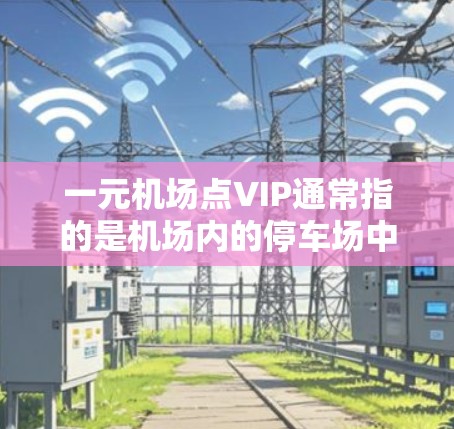 一元机场点VIP通常指的是机场内的停车场中的一种高端停车场，通常被称为VIP（高端）或一元（即价格较低）的停车场。这类停车场通常位于机场的高端区域，适合商务人士、游客以及需要快速停车的旅客