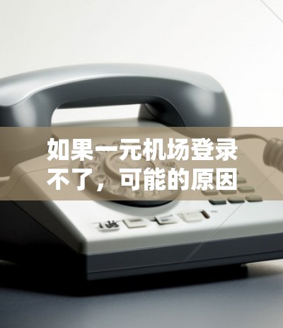 如果一元机场登录不了，可能的原因包括
