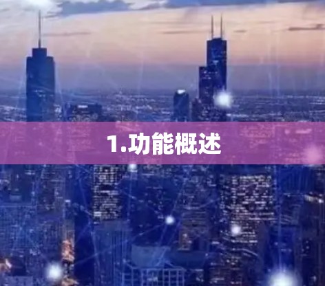 1.功能概述