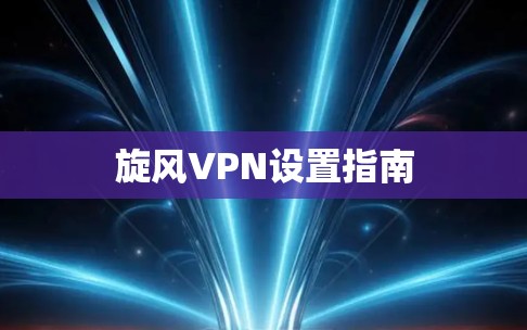 旋风VPN设置指南