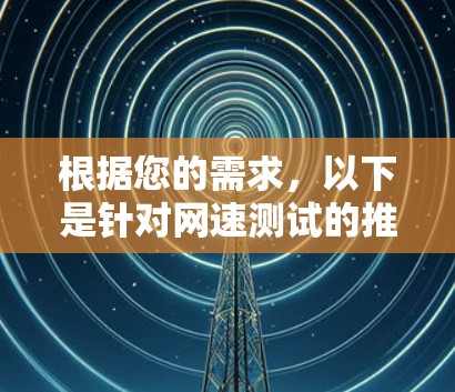 根据您的需求，以下是针对网速测试的推荐和建议
